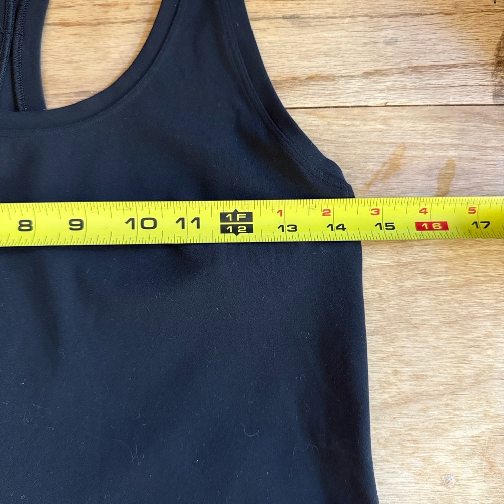 Lululemon Athletic Solid Black Racerback Tank Top… - image 7